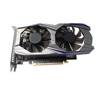 Tweovnai GTX550TI Carte Graphique D'Ordinateur 2GB DDR5 128Bit Carte VidéO D'Interface VGA DVI Compatible pour PC de Bureau de Jeu