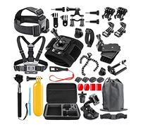 Tweovnai Kit D'Accessoires pour CaméRa d'action 48 en 1 pour Hero 10 9 8 Max 7 6 5 4 3 3+ 2 1 CaméRa d'action