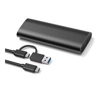 Tweovnai M.2 SATA Protocol SSD Solid State Drive Box M.2 Protocol BoîTe de Disque Dur Externe Mobile pour Ordinateur Portable