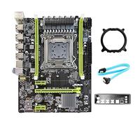Tweovnai Mise à Niveau de la Carte MèRe X79 X79 Pro + DéFlecteur + Câble SATA + Support M.2 NVME LGA2011 DDR3 Prise en Charge E5-2660 2680 CPU pour PUBG