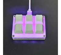 Tweovnai OSU Mini 6Key Photoshop Dessin Support Red Switch Programmation Macro MéCanique,Blanc