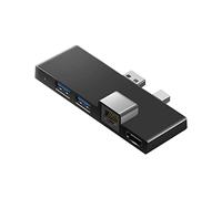 Tweovnai pour Surface Pro 4 5 6 Station D' Hub avec Lecteur de Carte TF Compatible 4K Gigabit Ethernet 2 USB 3.1 Gen 1 Port B