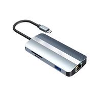 Tweovnai Station D' 8 en 1 Hub USB3.0 de Type C pour Extension