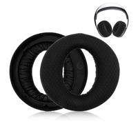 Tweozhui 1 Paire Mousse Casque et Coussinet Casque pour ps5, Coussinets de Rechange Professionnels pour Casque Sony PS5 Pulse 3D, Tissu Respirant et Mousse de Haute Qualité, Installation Facile