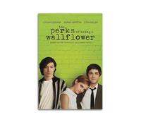 TWERGWG Poster mural sur toile « The Perks of Being A Wallflower » - Impression sur toile - Impression artistique vintage avec musique et films - Peinture décorative pour salon, chambre à coucher - 30