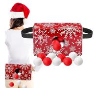Twerk Pong de Noël - Jeu de fête pour multijoueur, activité interactive, avec gobelet et accessoires de balles, pour enfants, adultes, filles, automne, Nouvel An, anniversaire, vacances, extérieur