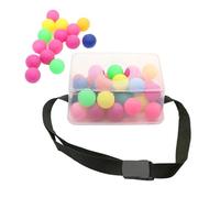Twerk Pong Party Games, 30 Pieces Ping pongs Balls with Waist Belt, Fun Toy, for Events Party Games Celebrations Physical