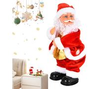 Twerking - Figurines Portables Et Souples - Jouets Père Noël Pour Enfants, Musique Dansante Multifonctionnelle, Poupées Animées Pour Décoration De Noël