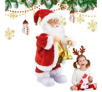 Twerking Père Noël - Figures du Père Noël | Décorations de Noël du Père Noël | Poupée en peluche farcie de Noël dansant Figure du Père Noël | Figure du Père Noël animé