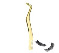 Tweshers D'extension Des - Outil De En Acier Inoxydable, Applicateur De De Précision | Faux Tweezers De Peignes De Cils, Instrument D'extension Professionnelle, Outil De Salon De Beauté