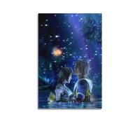 TWFSRXVWTS Final Fantasy X Art Poster décoratif sur toile pour chambre à coucher 20 x 30 cm