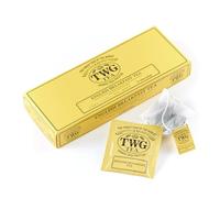 TWG Tea | English Breakfast Tea | Thé Noir | Nuances Florales | 15 Sachets de Thé en Coton Cousus à la Main | Coffret Cadeau
