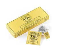 TWG Tea | Red Jasmine Tea | Thé Rooibos | Fleur de Jasmin | 15 Sachets de Thé en Coton Cousus à la Main | Coffret Cadeau
