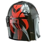 TWI Casque d'armure médiévale de chevaliers - Casque mandalorien Boba Fett - Guerrier du 15ème siècle - Costume d'Halloween pour adultes