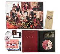 TWICE 3rd Special Album - THE YEAR OF YES [ A Ver. ] CD + Photobook + QR Code Card + Sticker + Photocard + OFFICIAL PHOTOCARDS SET + OFFICIAL POSTER + FREE GIFT / K-pop Sealed
