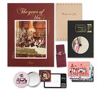 TWICE 3rd Special Album - THE YEAR OF YES [ B Ver. ] CD + Photobook + QR Code Card + Sticker + Photocard + OFFICIAL PHOTOCARDS SET + OFFICIAL POSTER + FREE GIFT / K-pop Sealed