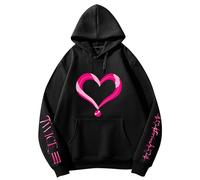 TWICE 4th World Tour III Sweat à capuche Hiphop Feel Special Formula of Love Ready To Be Kpop pour femmes et filles, Twice Kpop Noir, S