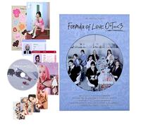 TWICE - Formula of Love: O+T=< 3 The 3rd Full Album (STUDY ABOUT LOVE Ver.) Photobook + CD-R + Index Photo Paper + Scientist ID Card + 5 Extra Photocards Official K-POP Sealed Album