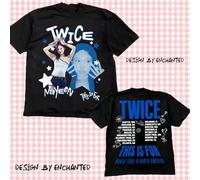 Twice Nayeon This Is For Chemise, Twice This Is For World Tour Part 2 T-shirt, Four Twice Chemise, Twice This Is For Tour In US, Twice Kpop Chemise L,M,S,XL,XXL,XXXLCoton
