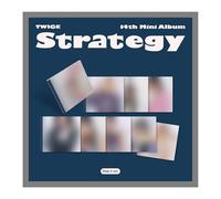 TWICE STRATEGY 14th Mini Album Digipack Step4 Version Random Cover CD+24p PhotoBook+1p PhotoCard+1ea Sticker+1p Folded Poster on Pack+Tracking Sealed TWC