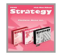 TWICE STRATEGY 14th Mini Album NEMO Step 2 Version Outbox+1p QR Card+2ea Sticker+1ea Lyric Paper+1ea Manual Card+9p PhotoCard+1p Special PhotoCard+Tracking Sealed