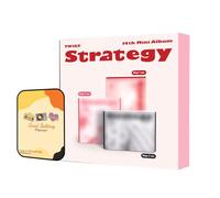 TWICE STRATEGY Album [STEP 1 Ver. (Standard ver.)]+Pre Order Benefits+BolsVos Exclusive K-POP Inspired Digital Merches