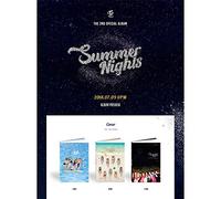 Twice Summer Nights 2nd Special Album CD + 1p Paroles Poster sur Paquet + Livre photo + Carte photo 6p + 1p Polaroid Post+ 1p DIY Post+ Suivi scellé