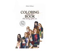 Twice ten the story goes on Photocard Coloring Book