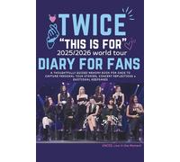 Twice this is for 2025/2026 World Tour Diary for Fans (ONCE): Bold and Easy journal for Teens Who Love K-pop Featuring Cute Music Themed Aesthetic ... for Girly Girls, Kids and Teen Fans of K Pop