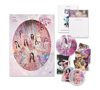 TWICE - TWICE - 10th Mini Album [Taste of Love] (In Love Ver.) Cover + Sleeve + Photobook + CD-R + Lenticular + Tasting Card + Coaster + Photocard + 2 Pin Button Badges