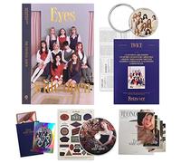 TWICE - TWICE 2nd Album - EYES WIDE OPEN [ RETRO ver. ] CD + Photobook + Message Card + Lyric Poster + Sticker + Photocards