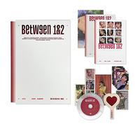 TWICE - TWICE - [BETWEEN 1&2] (Complete Ver.)Photobook + CD-R + BOX + Polaroid + Postcard + Sticker + Message Photocard + Heart Glass + Folded Poster + Photocard + 2 Pin Button Badges