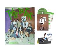 TWICE - TWICE - The 4th Full Album [THIS IS FOR] (FOR Ver.) Photobook + PVC Cover + Folded Poster + CD-R + Mini Paper Standee + 5 Extra Photocards