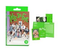 TWICE - TWICE - The 4th Full Album [THIS IS FOR] (POLAROID Ver. / FOR Ver.) Out BOX + Lyric Book + Sticker + QR Card + Manual Card + 5 Extra Photocards