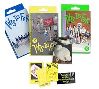TWICE - TWICE - The 4th Full Album [THIS IS FOR] (POLAROID Ver. / Random) Out Box + Photocard + Sticker + Lyric Book + QR Card + Gift