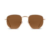 TWIG Lunettes de soleil ROQUE homme/femme UV400 tiges flex (COPPER BROWN)