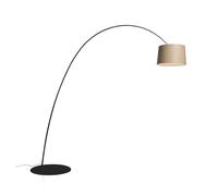 Foscarini Twiggy Elle Wood Lampadaire arc LED noir - chêne Ce luminaire comporte des modules à LED prémontés de classes énergétiques A A++, A+, A