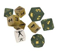 Twilight 2000 Jeu de dés 9 pièces Ligue gratuite Accessoire de jeu