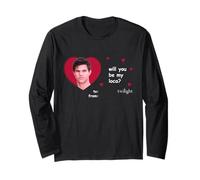 Twilight Be My Loca Jacob Funny Valentine's Day Card Movie Manche Longue