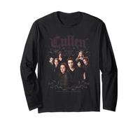 Twilight Cullen Family Portrait Filigree Frame Retro Movie Manche Longue