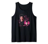 Twilight Emmet Cullen Crush Pink Hearts Vampire Movie Débardeur