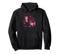 Twilight Emmet Cullen Crush Pink Hearts Vampire Movie Sweat à Capuche