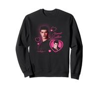 Twilight Emmet Cullen Crush Pink Hearts Vampire Movie Sweatshirt