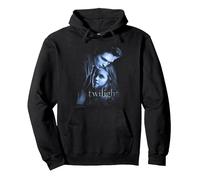 Twilight Main Poster Edward and Bella Blue Embrace Movie Sweat à Capuche, Unisexe pour Adultes, Noir, L