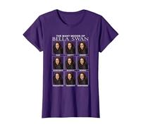 Twilight Saga The Many Moods of Bella Swan Meme Movie T-Shirt, Femme, Violet, XS