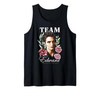 Twilight Team Edward Floral Illustration Vampire Crush Movie Débardeur