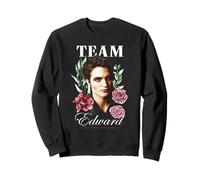Twilight Team Edward Floral Illustration Vampire Crush Movie Sweatshirt
