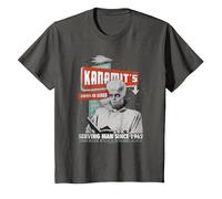 Twilight Zone Kanamit's Diner T-Shirt, Enfant, Asphalte, 12 Ans