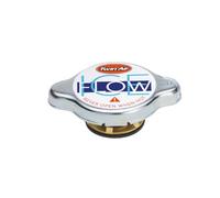 Twin Air Cap de radiateur en acier inoxydable naturel pour motos