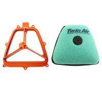Twin Air Powerflow Yamaha Yz 250f/yz 450f/yz 450fx/wr 450f 18-20 Air Filter Kit Vert,Orange